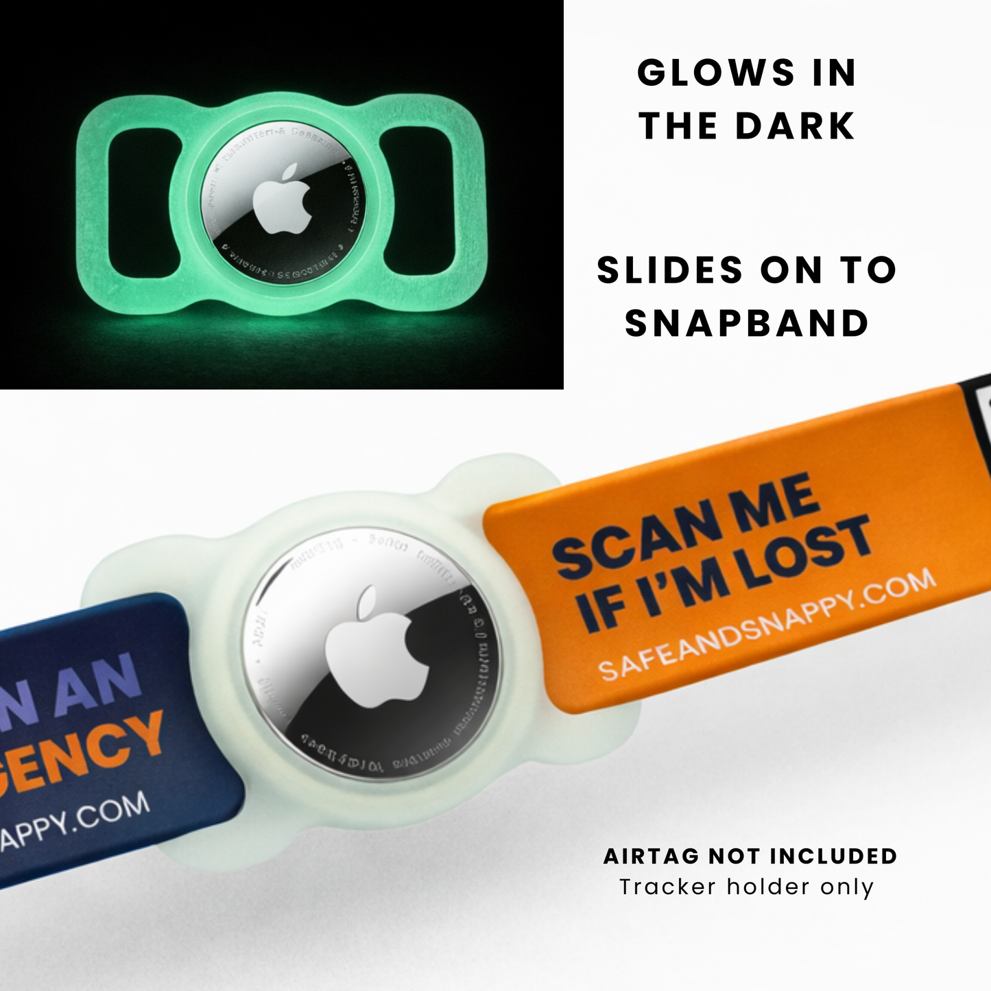 NEW - Tracker Holder (AirTag Compatible) - Glow-in-the-Dark