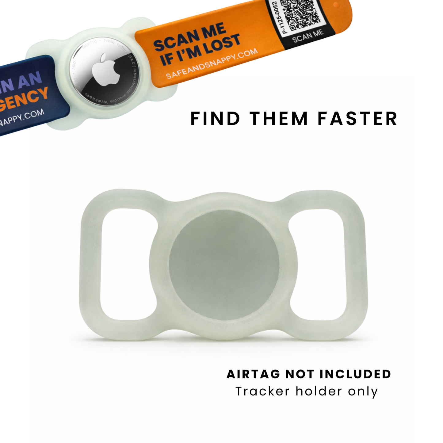 NEW - Tracker Holder (AirTag Compatible) - Glow-in-the-Dark