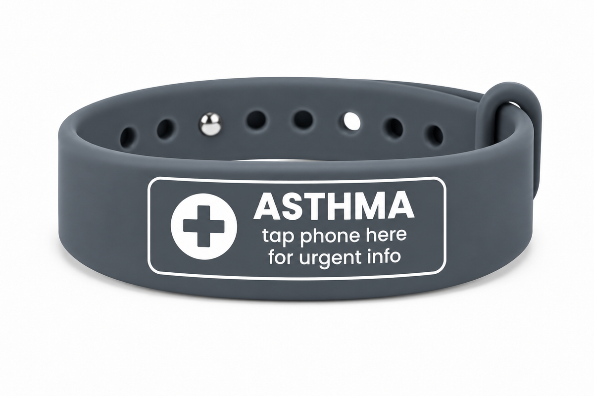 Asthma NFC Wristband