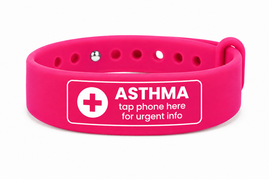 Asthma NFC Wristband