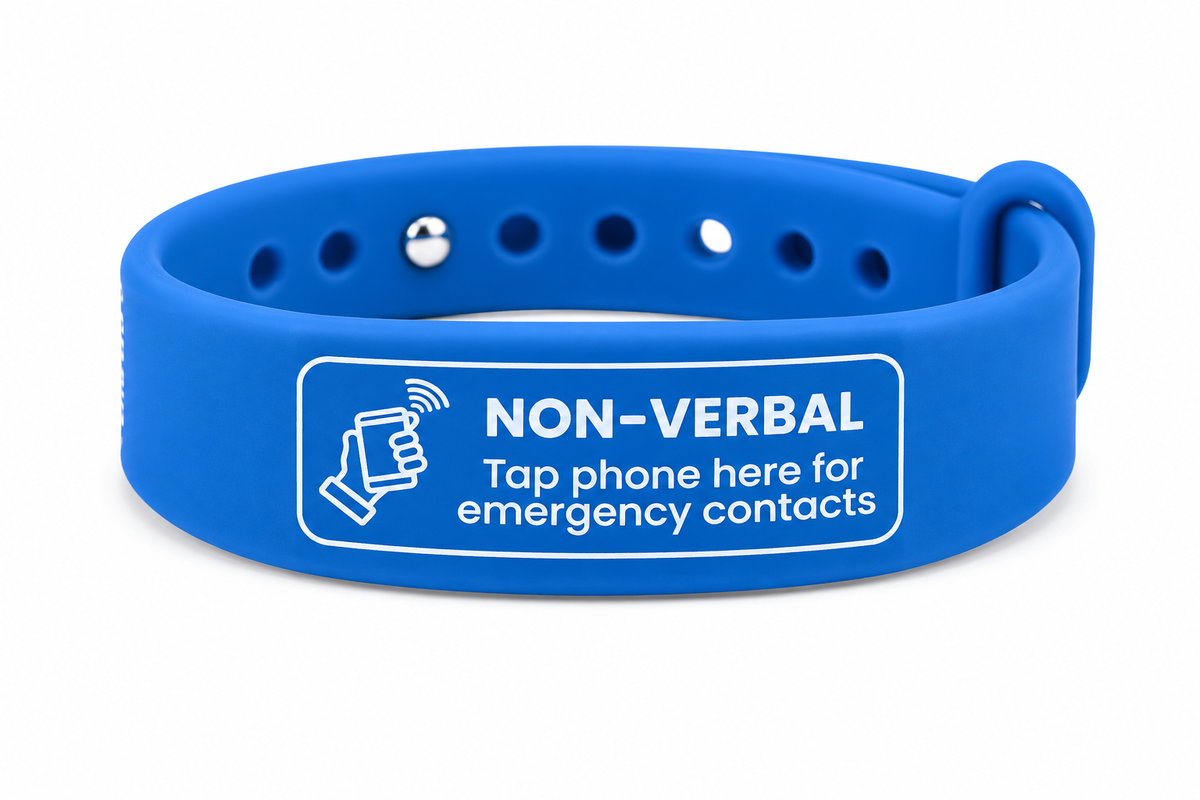 Non-Verbal NFC Wristband