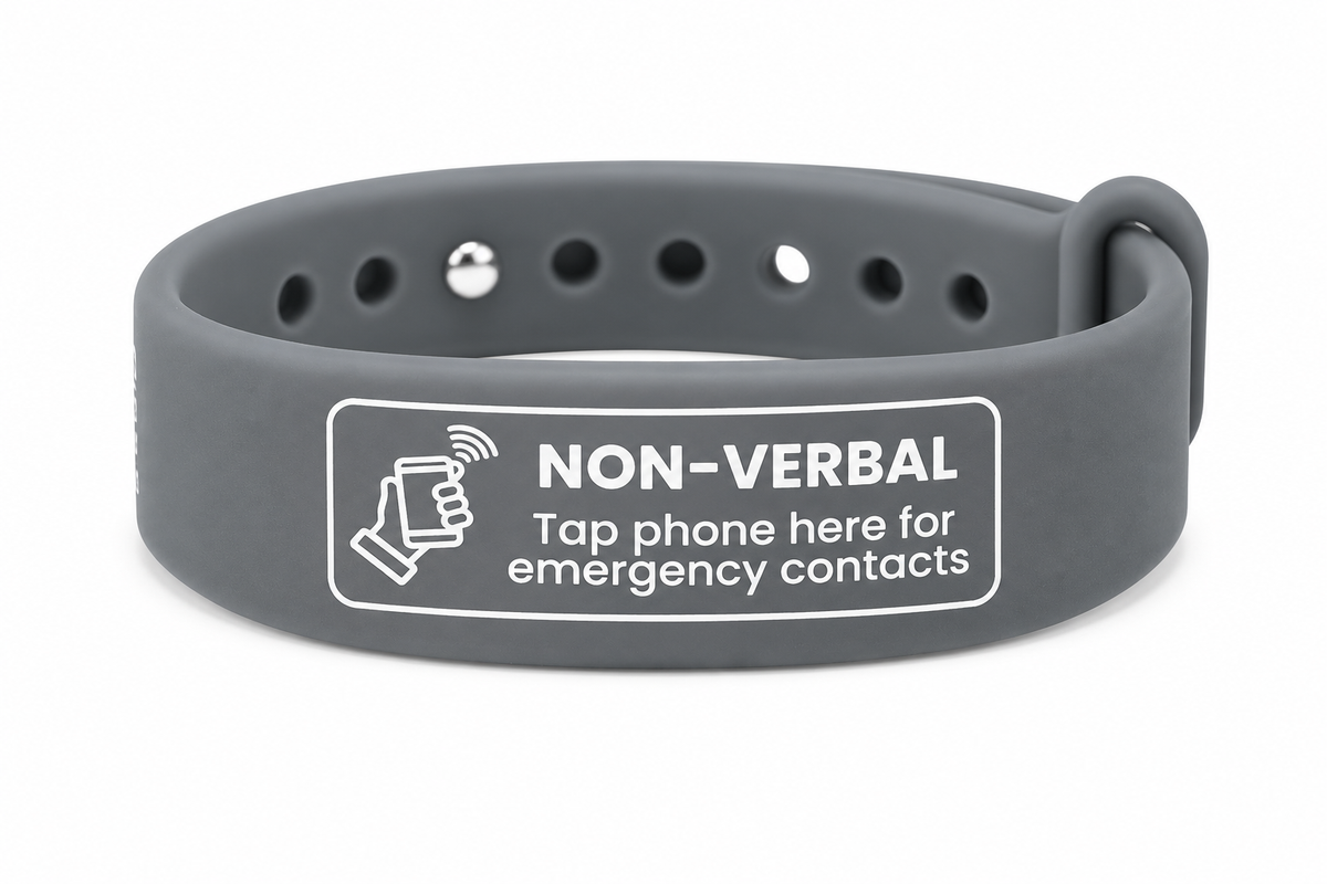 Non-Verbal NFC Wristband